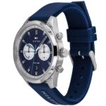 1791781-tommy-hilfiger-watch-men-blue-dial-rubber-strap-quartz-analog-dual-time-bennett