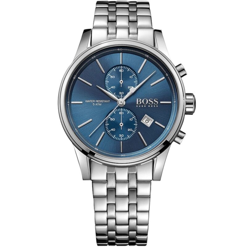 1513384 hugo boss watch men silver metal jet