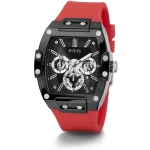 gw0203g4-guess-square-watch-men-black-dial-rubber-red-strap-quartz-battery-analog-phoenix