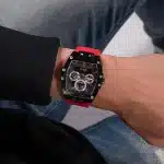 gw0203g4-guess-square-watch-men-black-dial-rubber-red-strap-quartz-battery-analog-phoenix