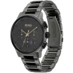 1513814-hugo-boss-watch-men-black-dial-metal-stainless-steel-gray-strap-quartz-battery-analog-chronograph-peak