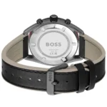 1514024-hugo-boss-watch-chronograph-10bar-330ft-men-gray-dial-rubber-black-strap-quartz-battery-analog-centre-court