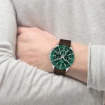 1514098-hugo-boss-watch-men-green-dial-leather-brown-strap-quartz-battery-analog-chronograph-troper