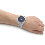 1792059-tommy-hilfiger-watch-men-blue-dial-metal-stainless-steel-silver-strap-quartz-battery-analog-lars