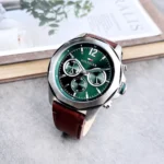 1792064-tommy-hilfiger-watch-men-green-dial-leather-brown-strap-quartz-battery-analog-lars