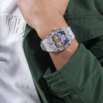 gw0499g3-guess-watch-men-square-multicolored-dial-rubber-transparent-strap-quartz-battery-analog-phoenix