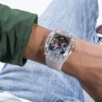 gw0499g3-guess-watch-men-square-multicolored-dial-rubber-transparent-strap-quartz-battery-analog-phoenix