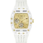 gw0499g5-guess-watch-men-square-gold-dial-rubber-white-strap-quartz-battery-analog-phoenix