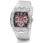 gw0499g9-guess-watch-men-square-burgundy-dial-rubber-transparent-strap-quartz-battery-analog-phoenix