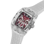 gw0499g9-guess-watch-men-square-burgundy-dial-rubber-transparent-strap-quartz-battery-analog-phoenix