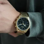 1514006-hugo-boss-watch-men-black-dial-metal-stainless-gold-strap-quartz-battery-analog-chronograph-trace