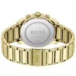 1514006-hugo-boss-watch-men-black-dial-metal-stainless-gold-strap-quartz-battery-analog-chronograph-trace