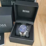 1513510-hugo-boss-watch-men-blue-dial-metal-stainless-silver-strap-quartz-battery-analog-chronograph-rafale