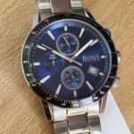 1513510-hugo-boss-watch-men-blue-dial-metal-stainless-silver-strap-quartz-battery-analog-chronograph-rafale