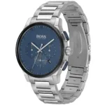 1513763-hugo-boss-watch-men-blue-dial-metal-stainless-silver-strap-quartz-battery-analog-chronograph-peak