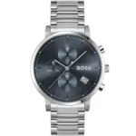 1513779-hugo-boss-watch-men-blue-dial-metal-stainless-silver-strap-quartz-battery-analog-chronograph-integrity