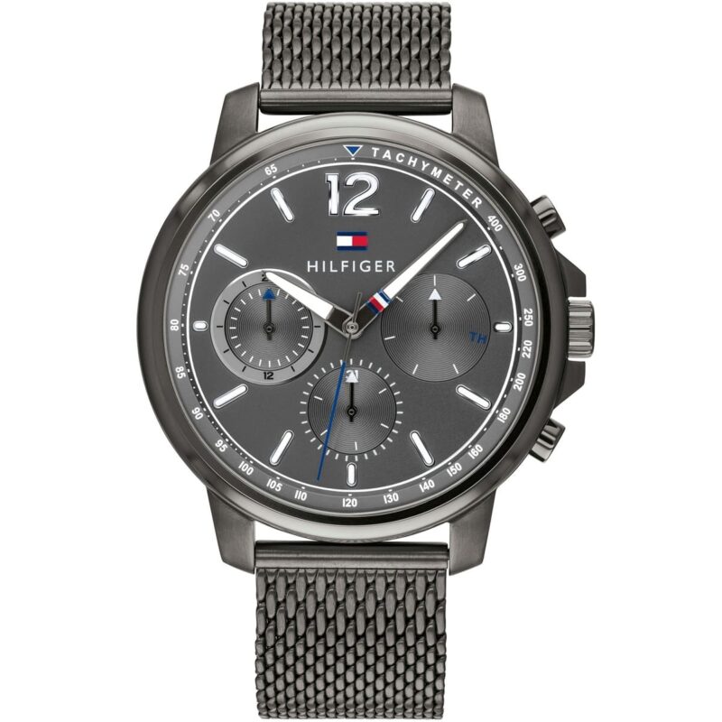 1791530 tommy hilfiger watch men gray metal landon