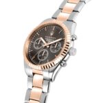 r8853100020-maserati-watch-men-black-dial-metal-stainless-steel-silver-rose-gold-two-tone-strap-quartz-battery-analog-day-date-month-water-resistant-100-meters-competizione