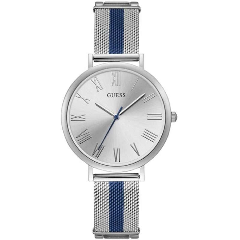 w1155l2 guess watch women silver metal