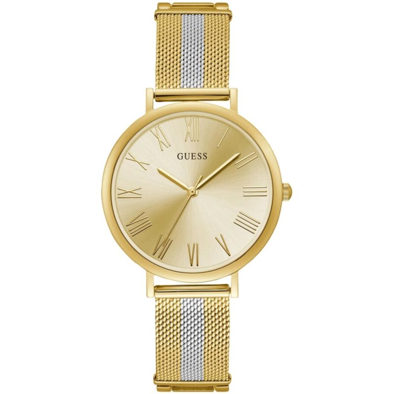 w1155l3 guess watch women gold metal