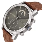 1710398-tommy-hilfiger-watch-water-resistant-5atm-165-feet-men-gray-dial-gunmetal-leather-brown-strap-quartz-battery-analog-three-hand-kane