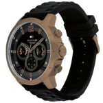 1710491-tommy-hilfiger-watch-5atm-water-resistant-men-black-dial-rubber-strap-quartz-battery-analog-luca