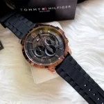 1710491-tommy-hilfiger-watch-5atm-water-resistant-men-black-dial-rubber-strap-quartz-battery-analog-luca