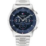 1710492-tommy-hilfiger-watch-5atm-water-resistant-men-blue-dial-metal-stainless-steel-silver-strap-quartz-battery-analog-luca