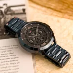 1710493-tommy-hilfiger-watch-5atm-water-resistant-men-gray-dial-metal-stainless-steel-blue-strap-quartz-battery-analog-luca