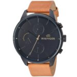 1791486-tommy-hilfiger-watch-men-black-dial-leather-brown-strap-quartz-analog-day-date-month-chase