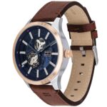 1791642-tommy-hilfiger-watch-men-blue-dial-leather-brown-strap-automatic-analog-three-hand-spencer