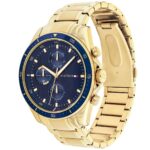 1791834-tommy-hilfiger-watch-men-blue-dial-stainless-steel-metal-gold-strap-quartz-battery-analog-monthly-weekly-date-parker
