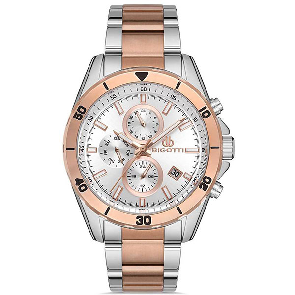 BIGOTTI MILANO MENS STAINLESS STEEL STRAP WATCH – BG.1.10247-4