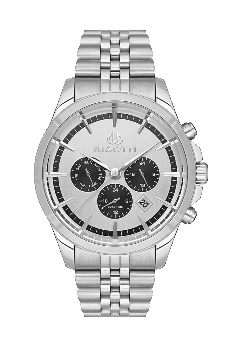 BIGOTTI MILANO MENS STAINLESS STEEL STRAP WATCH – BG.1.10468-1