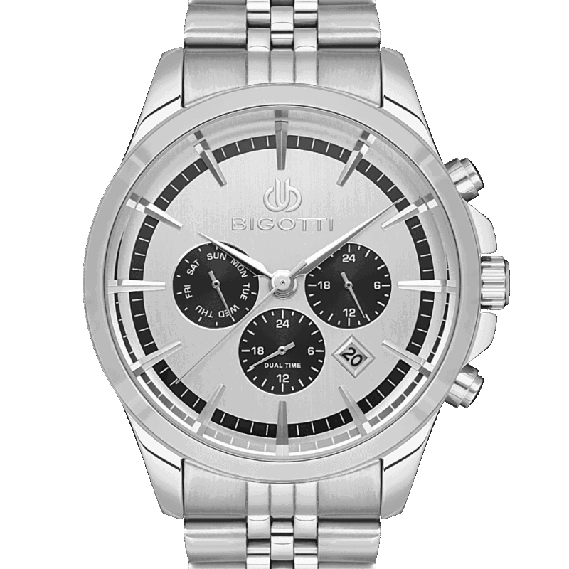 BIGOTTI MILANO MENS STAINLESS STEEL STRAP WATCH – BG.1.10468-1