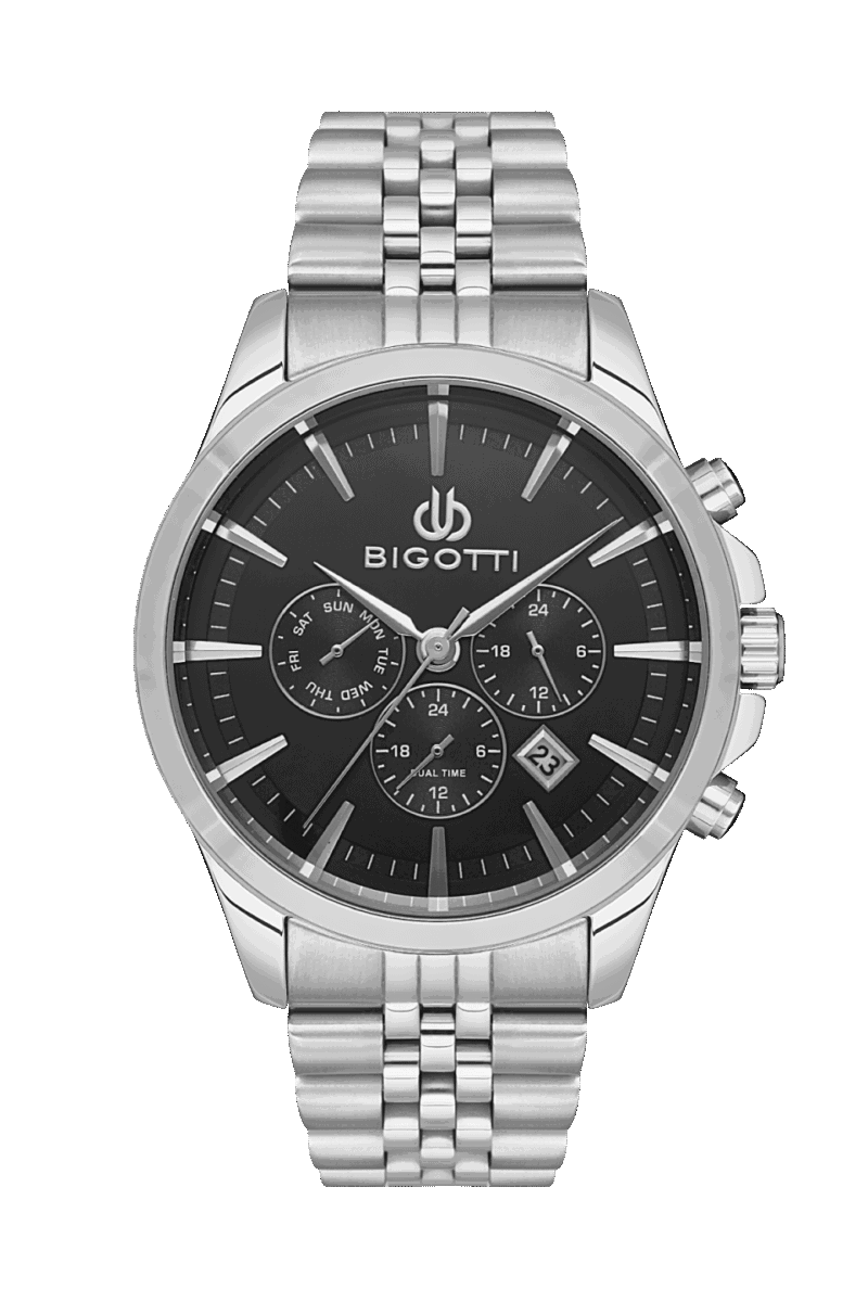 BIGOTTI MILANO MENS STAINLESS STEEL STRAP WATCH – BG.1.10468-2