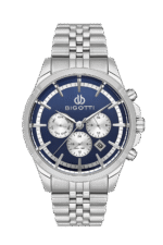 BIGOTTI MILANO MENS STAINLESS STEEL STRAP WATCH – BG.1.10468-3