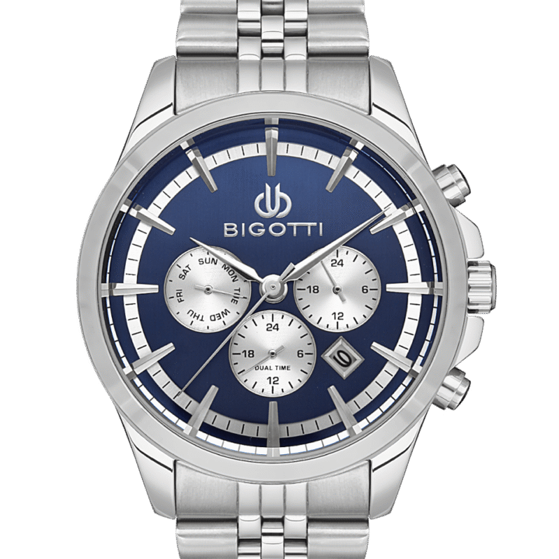 BIGOTTI MILANO MENS STAINLESS STEEL STRAP WATCH – BG.1.10468-3