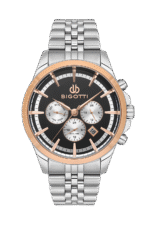 BIGOTTI MILANO MENS STAINLESS STEEL STRAP WATCH – BG.1.10468-4
