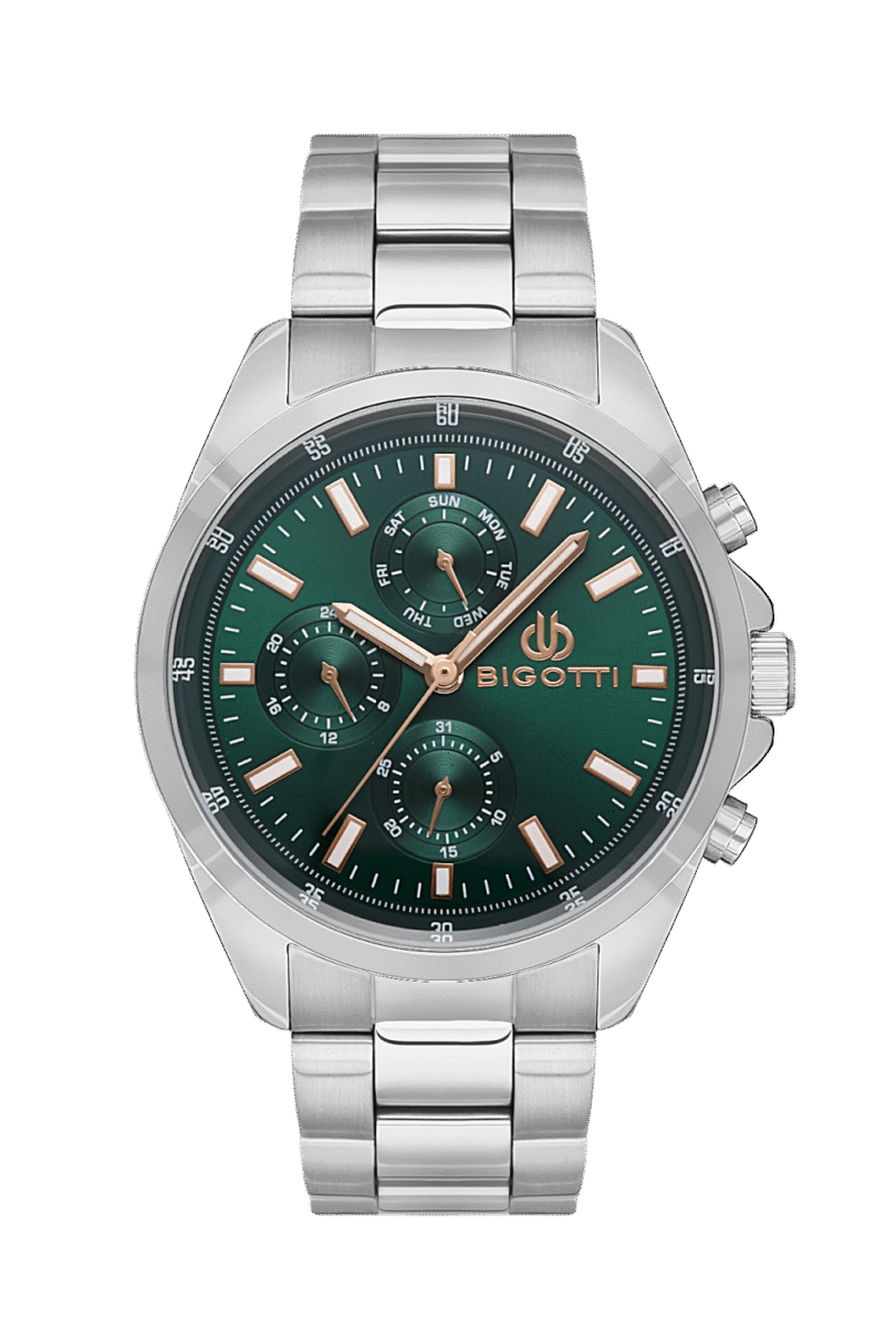 BIGOTTI MILANO MENS STAINLESS STEEL STRAP WATCH – BG.1.10470-2