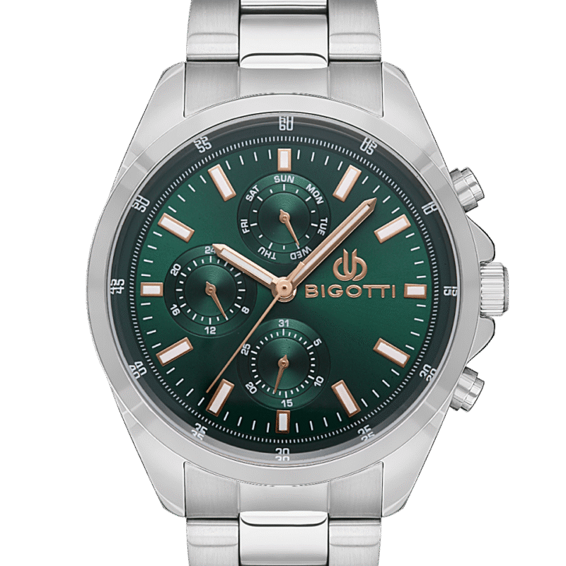 BIGOTTI MILANO MENS STAINLESS STEEL STRAP WATCH – BG.1.10470-2