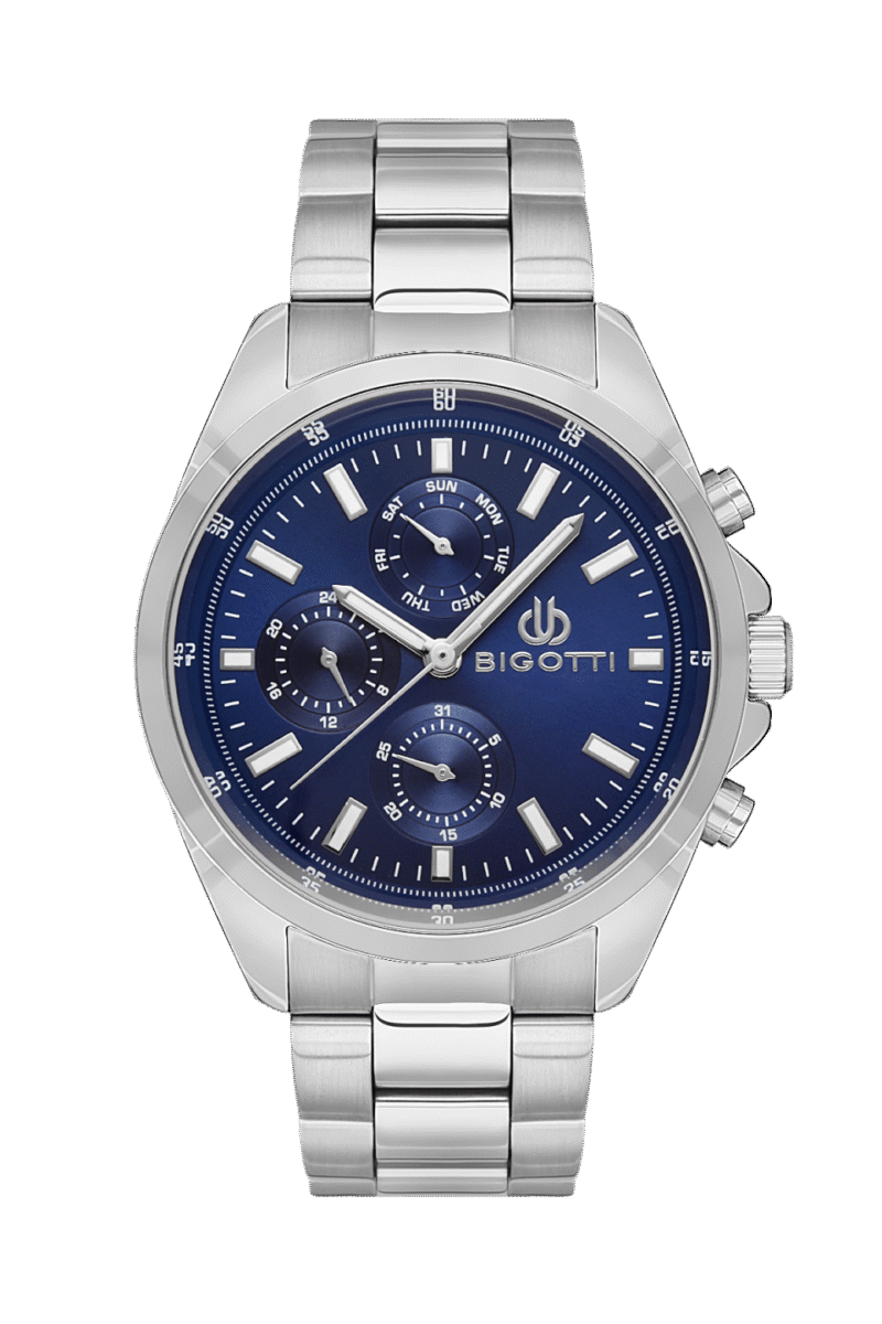 BIGOTTI MILANO MENS STAINLESS STEEL STRAP WATCH – BG.1.10470-3