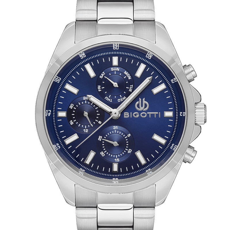 BIGOTTI MILANO MENS STAINLESS STEEL STRAP WATCH – BG.1.10470-3