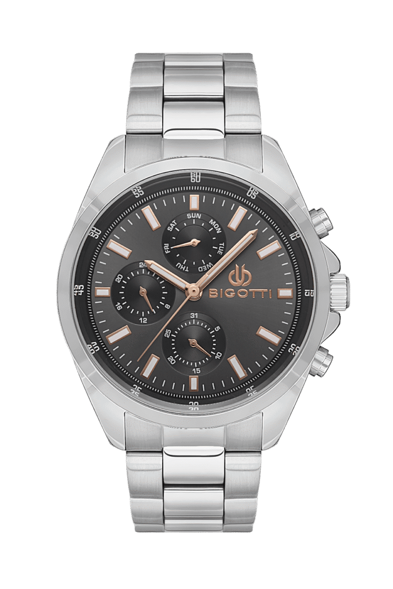 BIGOTTI MILANO MENS STAINLESS STEEL STRAP WATCH – BG.1.10470-4