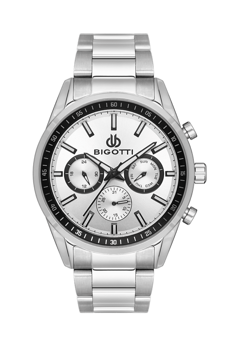 BIGOTTI MILANO MENS STAINLESS STEEL STRAP WATCH – BG.1.10472-1