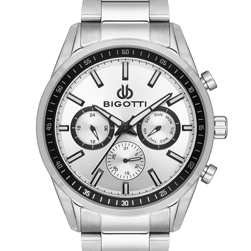 BIGOTTI MILANO MENS STAINLESS STEEL STRAP WATCH – BG.1.10472-1