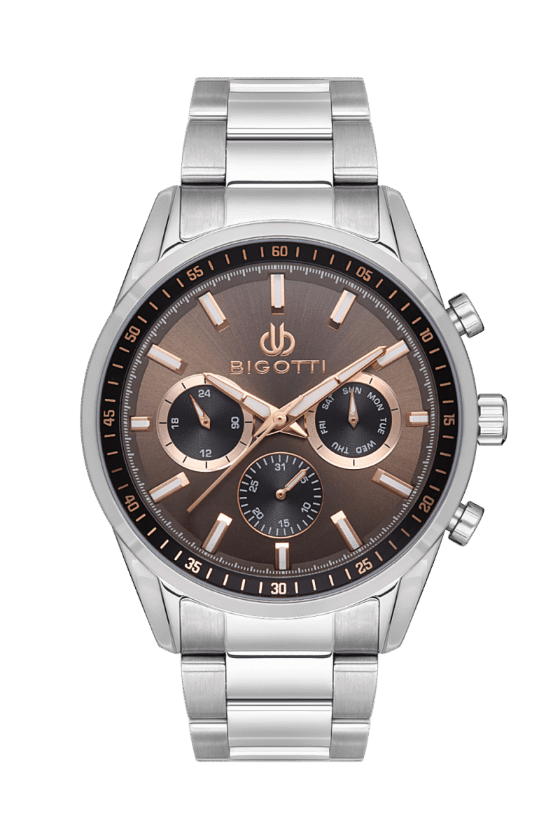 BIGOTTI MILANO MENS STAINLESS STEEL STRAP WATCH – BG.1.10472-4