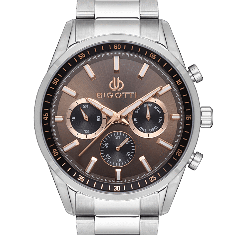BIGOTTI MILANO MENS STAINLESS STEEL STRAP WATCH – BG.1.10472-4