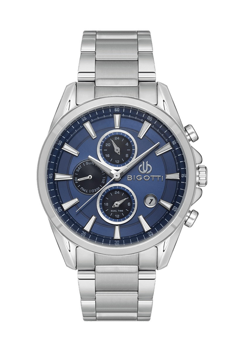 BIGOTTI MILANO MENS STAINLESS STEEL STRAP WATCH – BG.1.10479-3