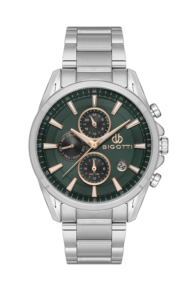 BIGOTTI MILANO MENS STAINLESS STEEL STRAP WATCH – BG.1.10479-4